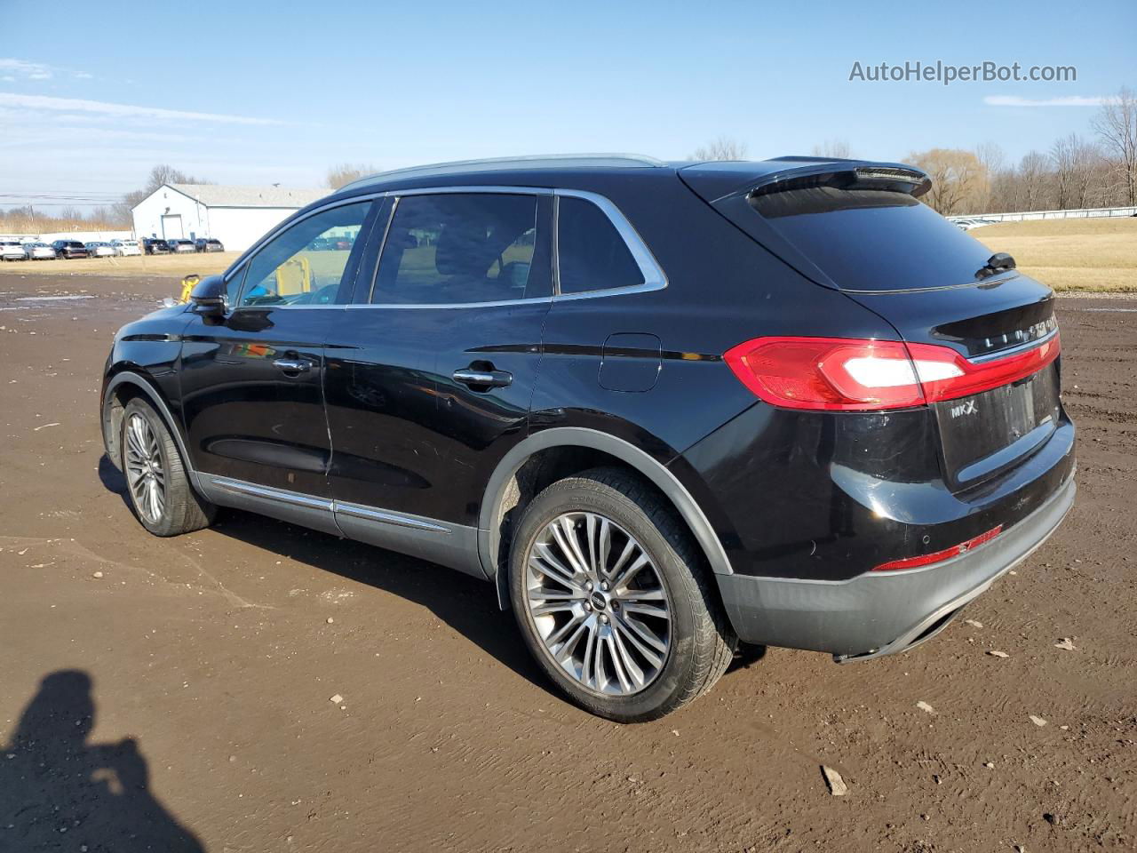 2016 Lincoln Mkx Reserve Black vin: 2LMTJ6LR2GBL48513