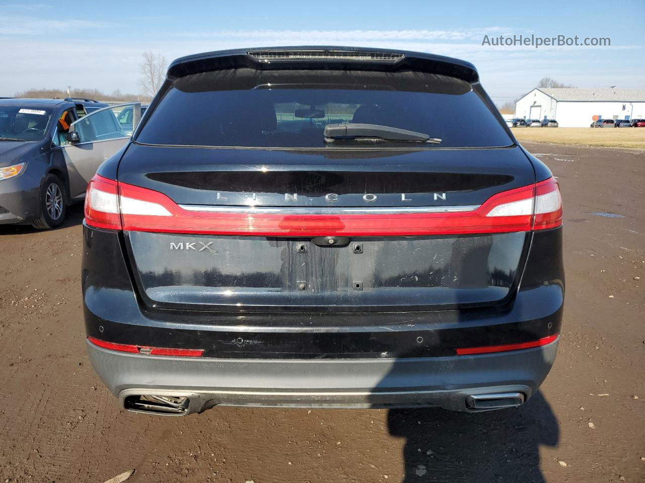 2016 Lincoln Mkx Reserve Черный vin: 2LMTJ6LR2GBL48513