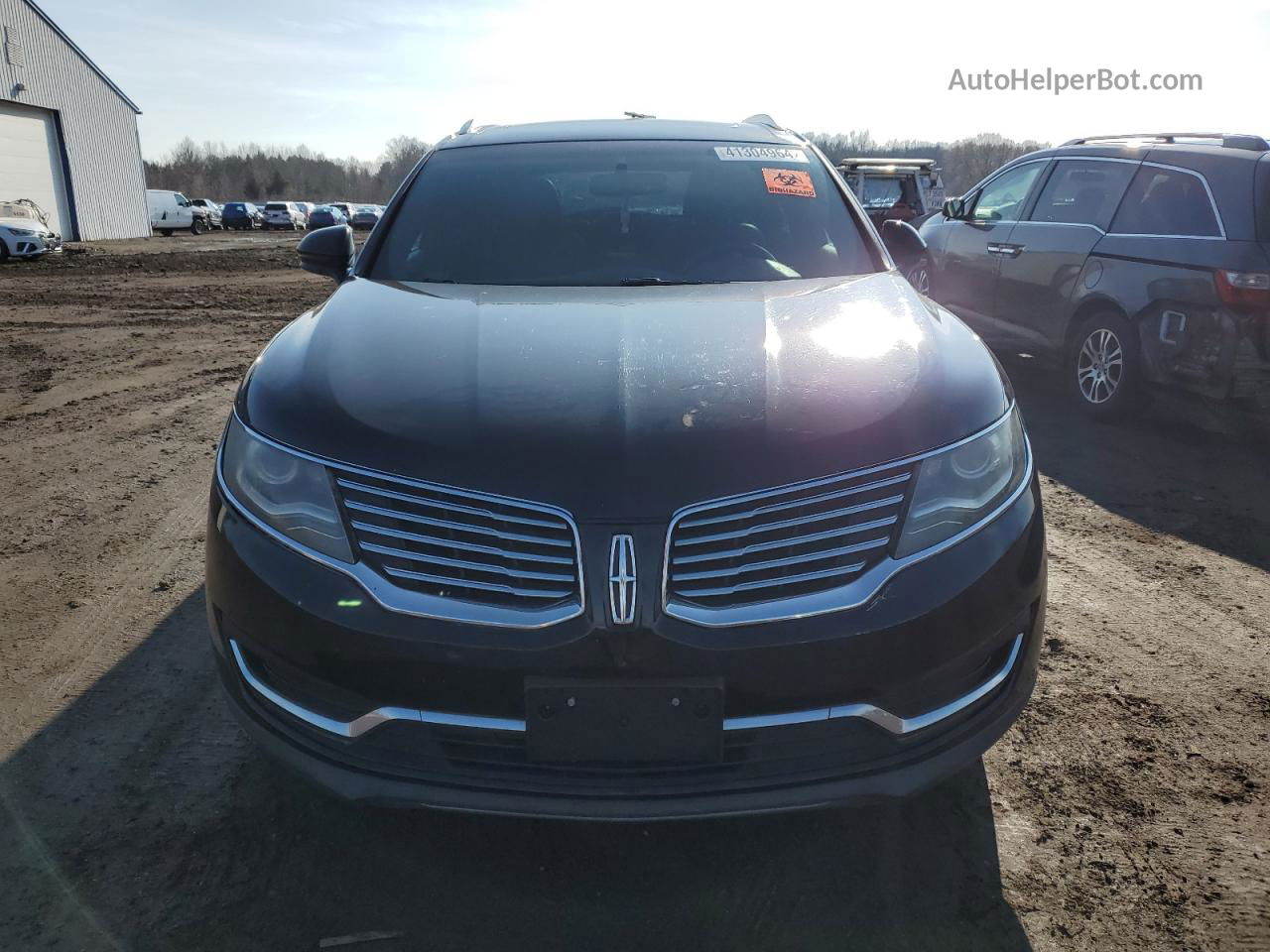 2016 Lincoln Mkx Reserve Black vin: 2LMTJ6LR2GBL48513