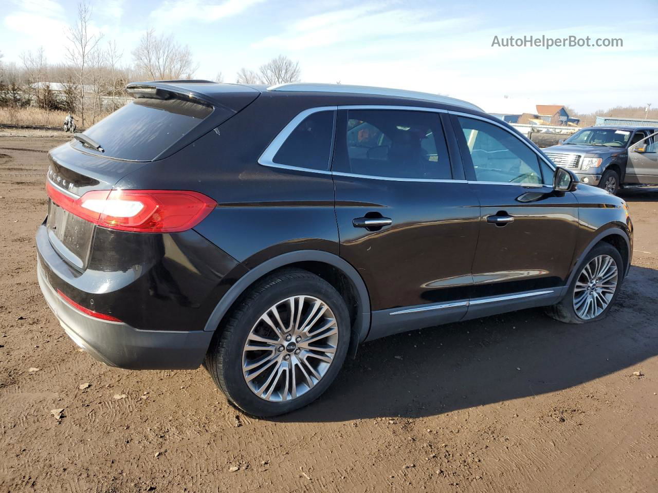 2016 Lincoln Mkx Reserve Black vin: 2LMTJ6LR2GBL48513