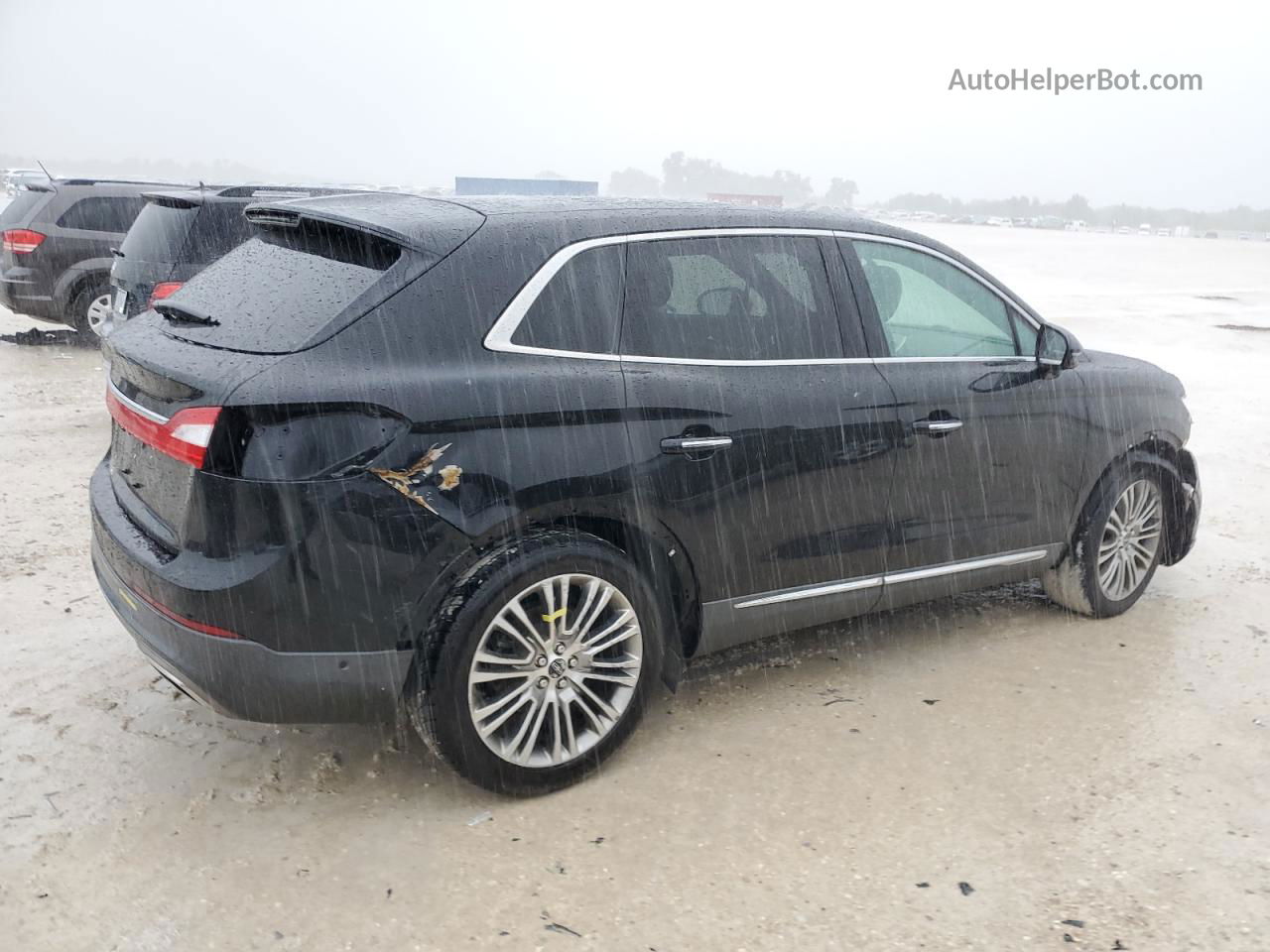 2016 Lincoln Mkx Reserve Black vin: 2LMTJ6LR2GBL60712