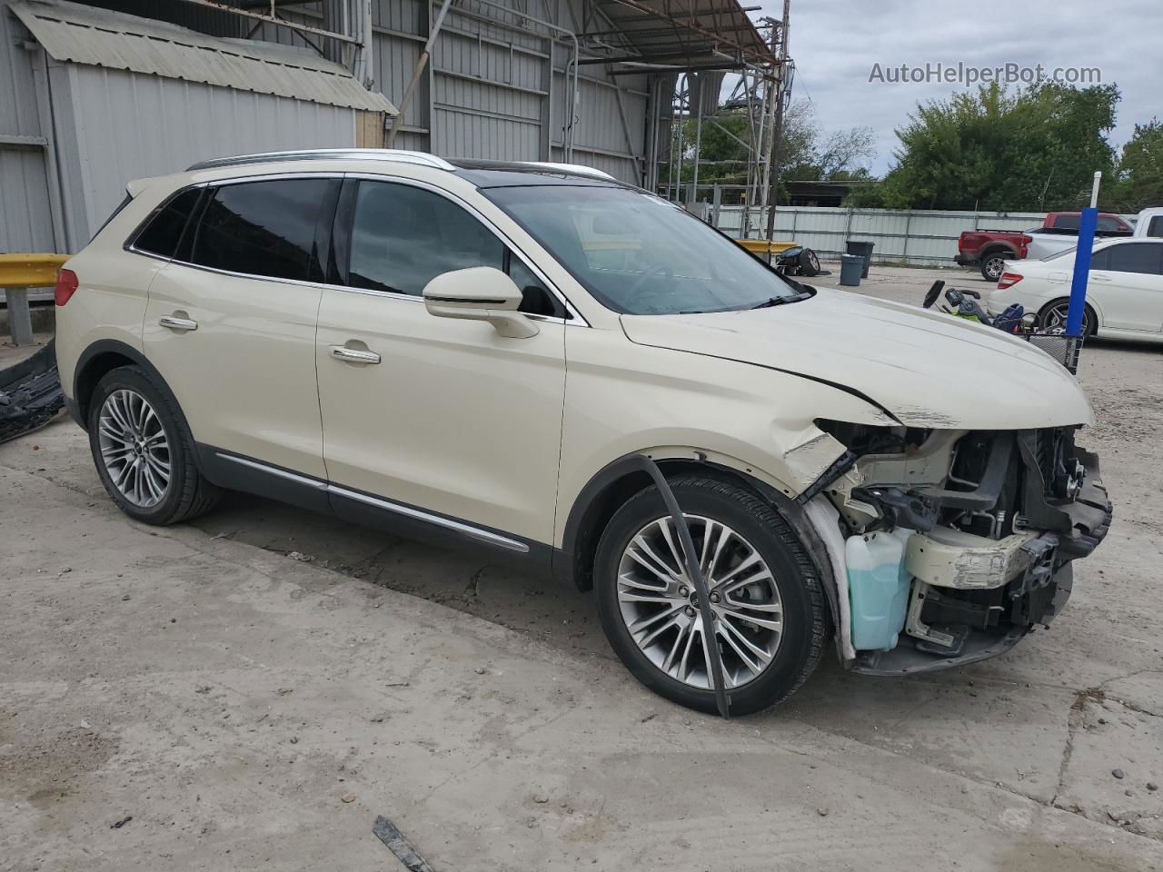 2016 Lincoln Mkx Reserve Желто-коричневый vin: 2LMTJ6LR2GBL82709