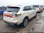 2016 Lincoln Mkx Reserve Белый vin: 2LMTJ6LR2GBL88705