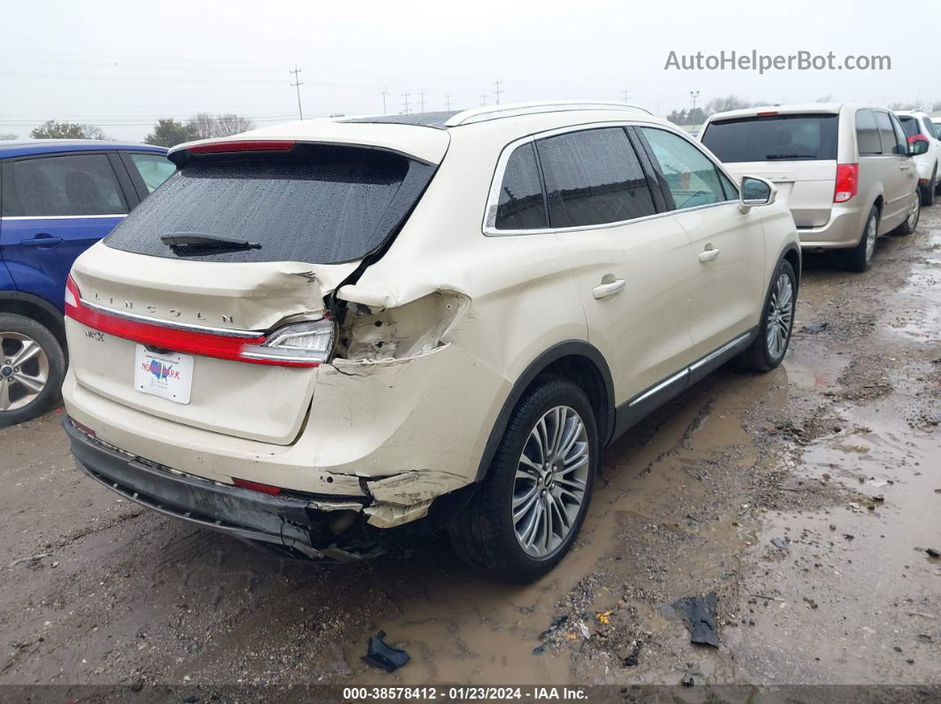 2016 Lincoln Mkx Reserve Белый vin: 2LMTJ6LR2GBL88705