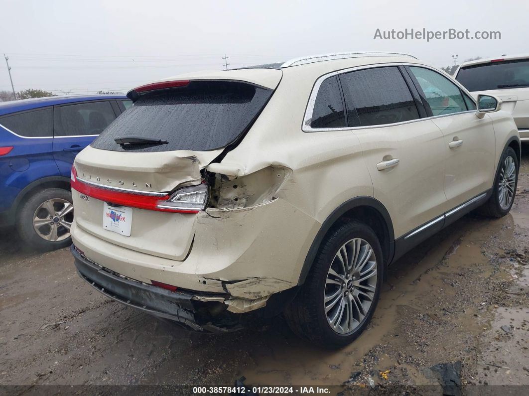 2016 Lincoln Mkx Reserve Белый vin: 2LMTJ6LR2GBL88705