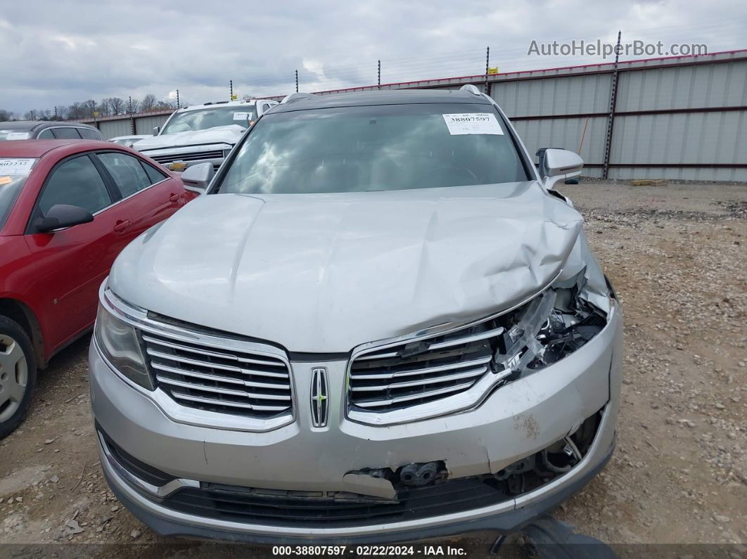 2016 Lincoln Mkx Reserve Серебряный vin: 2LMTJ6LR3GBL53378