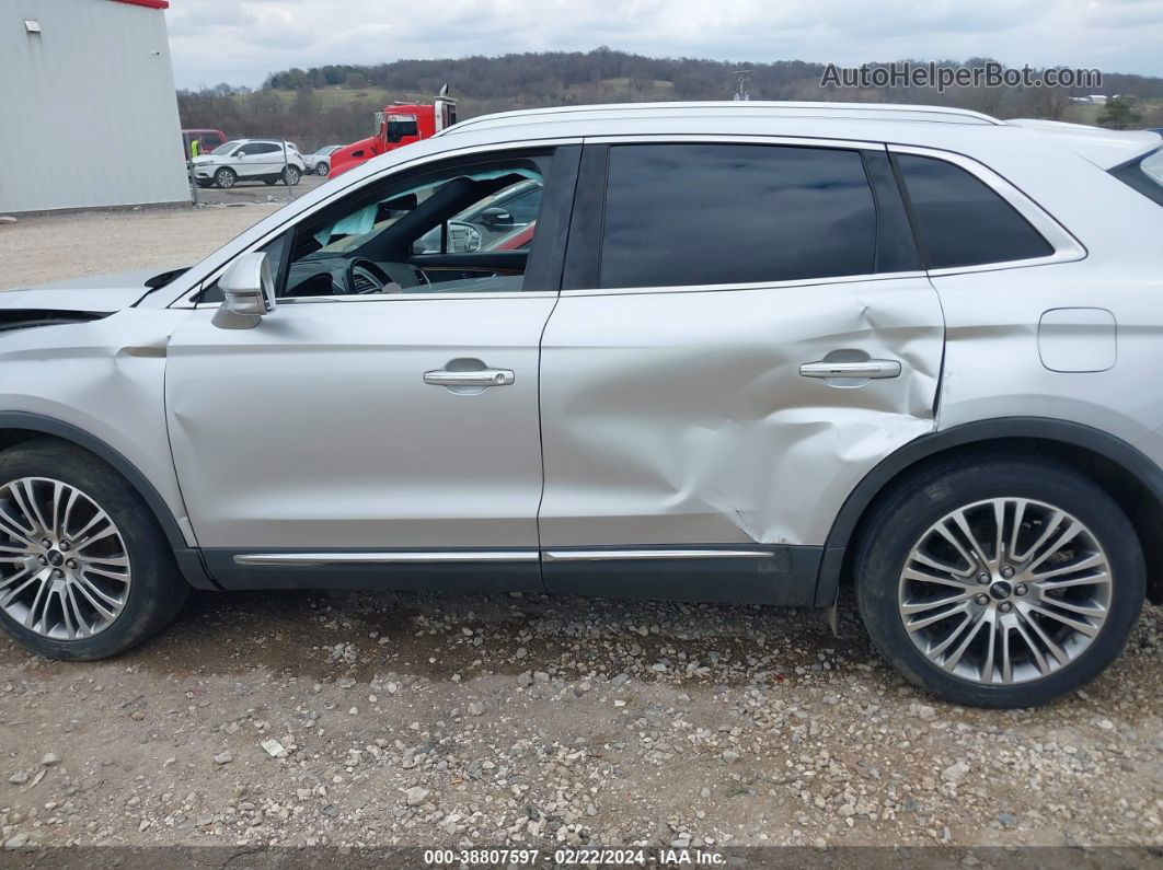 2016 Lincoln Mkx Reserve Серебряный vin: 2LMTJ6LR3GBL53378