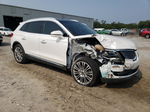 2016 Lincoln Mkx Reserve White vin: 2LMTJ6LR3GBL55230