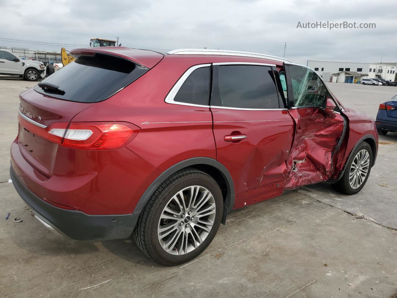 2016 Lincoln Mkx Reserve Red vin: 2LMTJ6LR3GBL88650