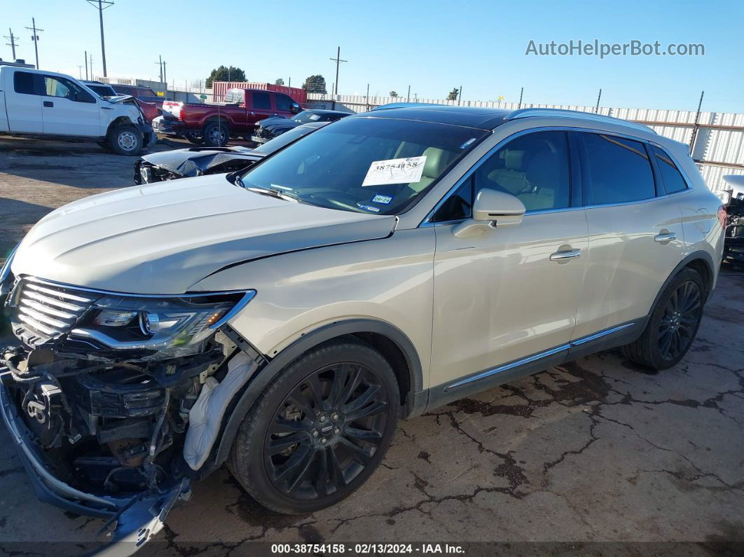 2016 Lincoln Mkx Reserve Кремовый vin: 2LMTJ6LR6GBL22884