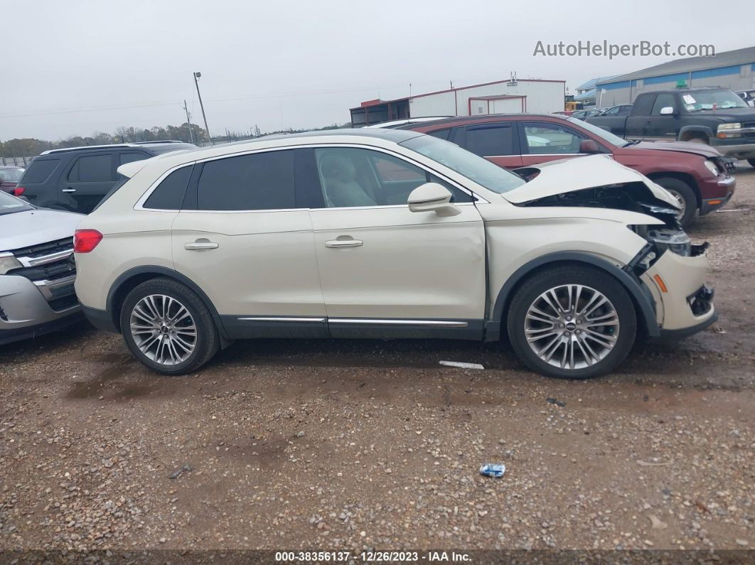 2016 Lincoln Mkx Reserve Beige vin: 2LMTJ6LR7GBL58101