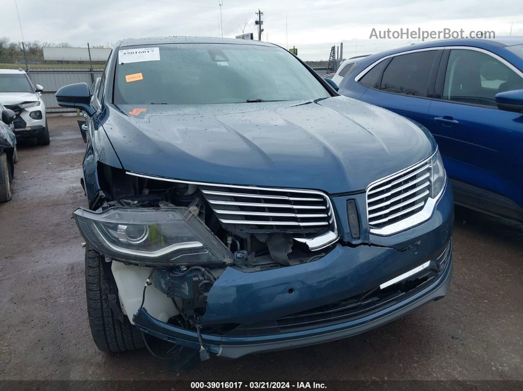 2016 Lincoln Mkx Reserve Синий vin: 2LMTJ6LR8GBL44739