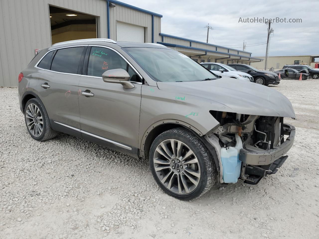 2016 Lincoln Mkx Reserve Gray vin: 2LMTJ6LR8GBL63548