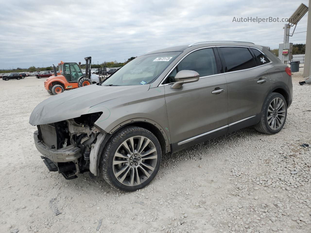 2016 Lincoln Mkx Reserve Gray vin: 2LMTJ6LR8GBL63548