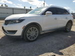 2016 Lincoln Mkx Reserve White vin: 2LMTJ6LR9GBL79449