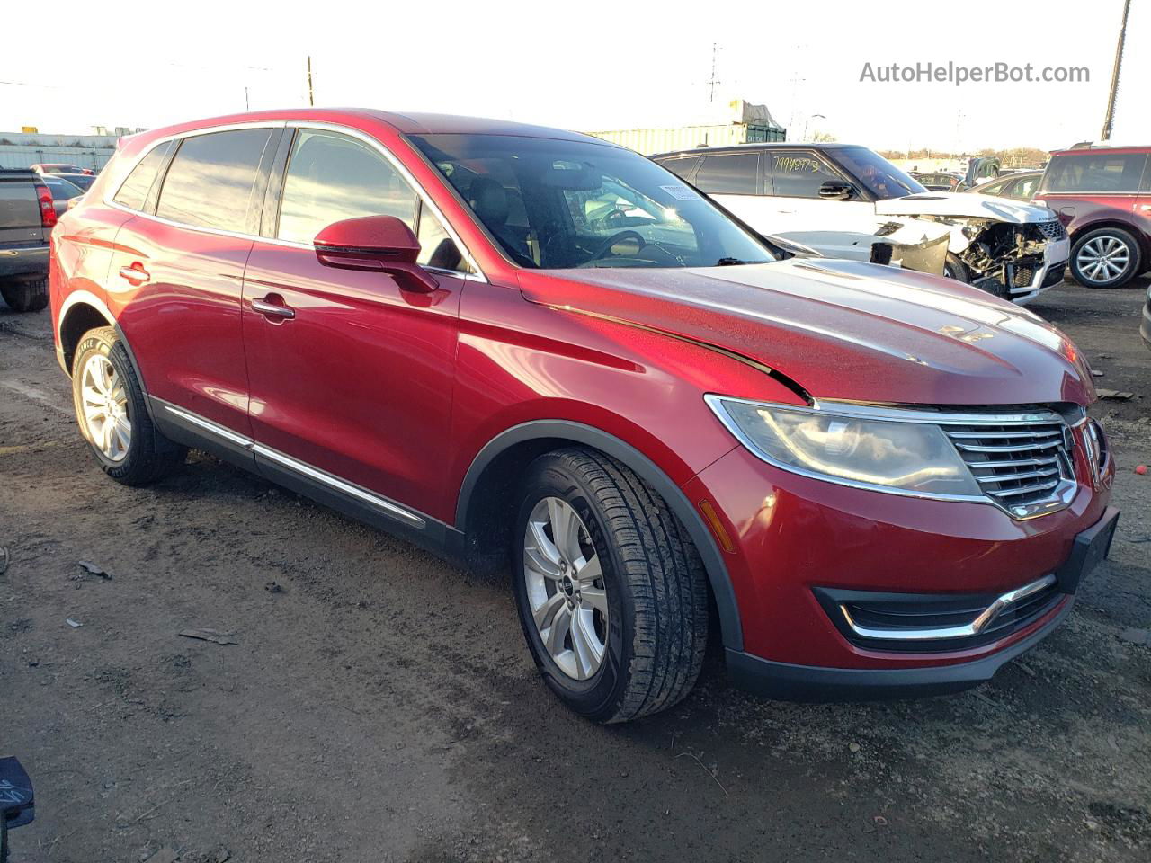 2016 Lincoln Mkx Premiere Красный vin: 2LMTJ8JR5GBL20655