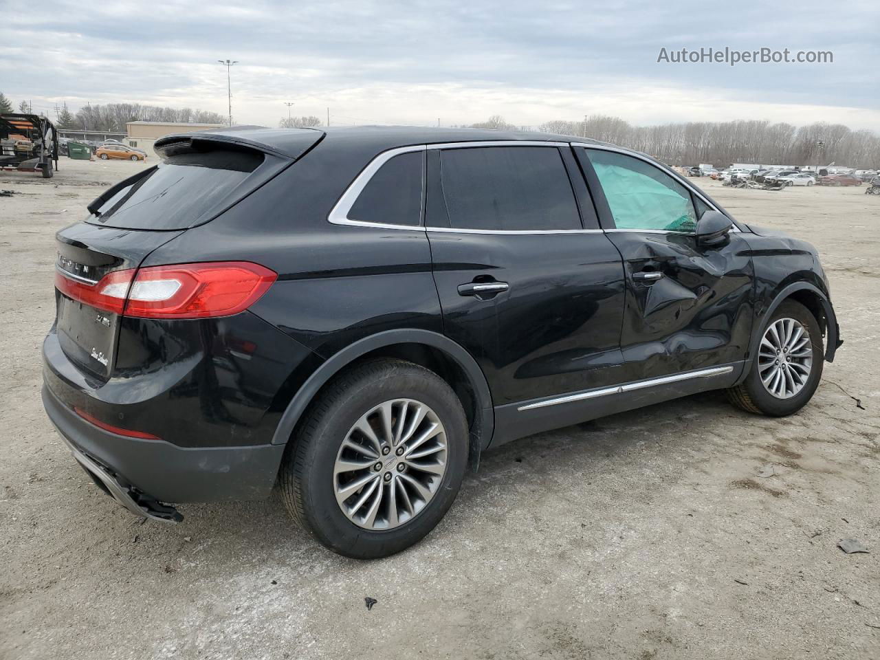 2016 Lincoln Mkx Select Black vin: 2LMTJ8KP0GBL66844