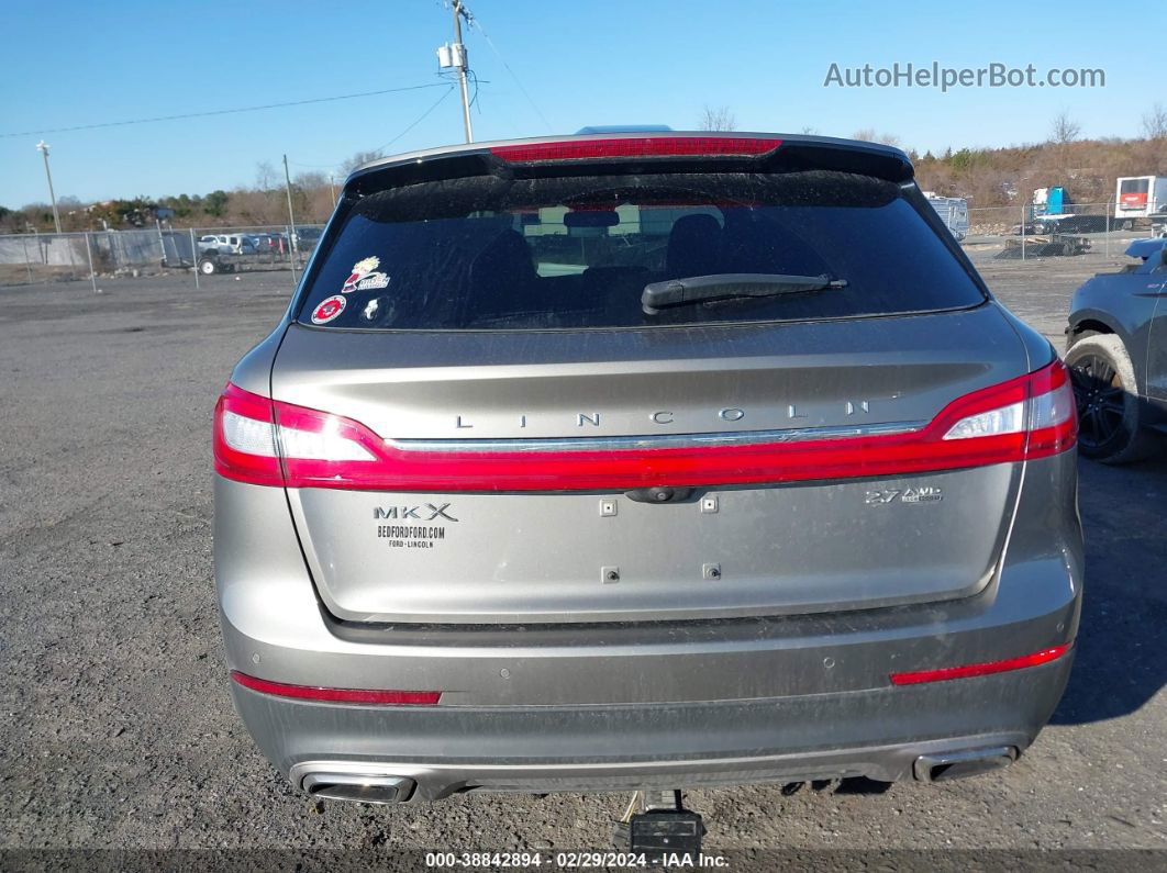 2016 Lincoln Mkx Select Gray vin: 2LMTJ8KP8GBL35647