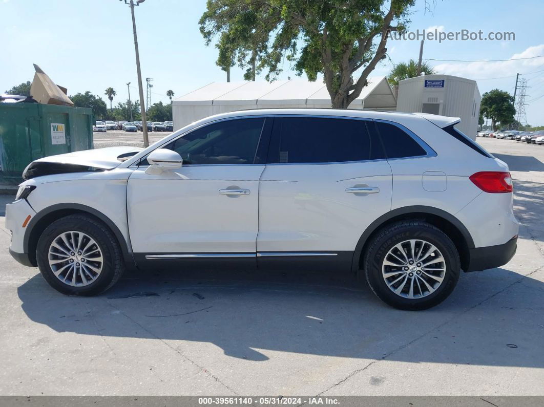 2016 Lincoln Mkx Select White vin: 2LMTJ8KPXGBL71341