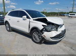 2016 Lincoln Mkx Select White vin: 2LMTJ8KPXGBL71341