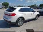 2016 Lincoln Mkx Select White vin: 2LMTJ8KPXGBL71341