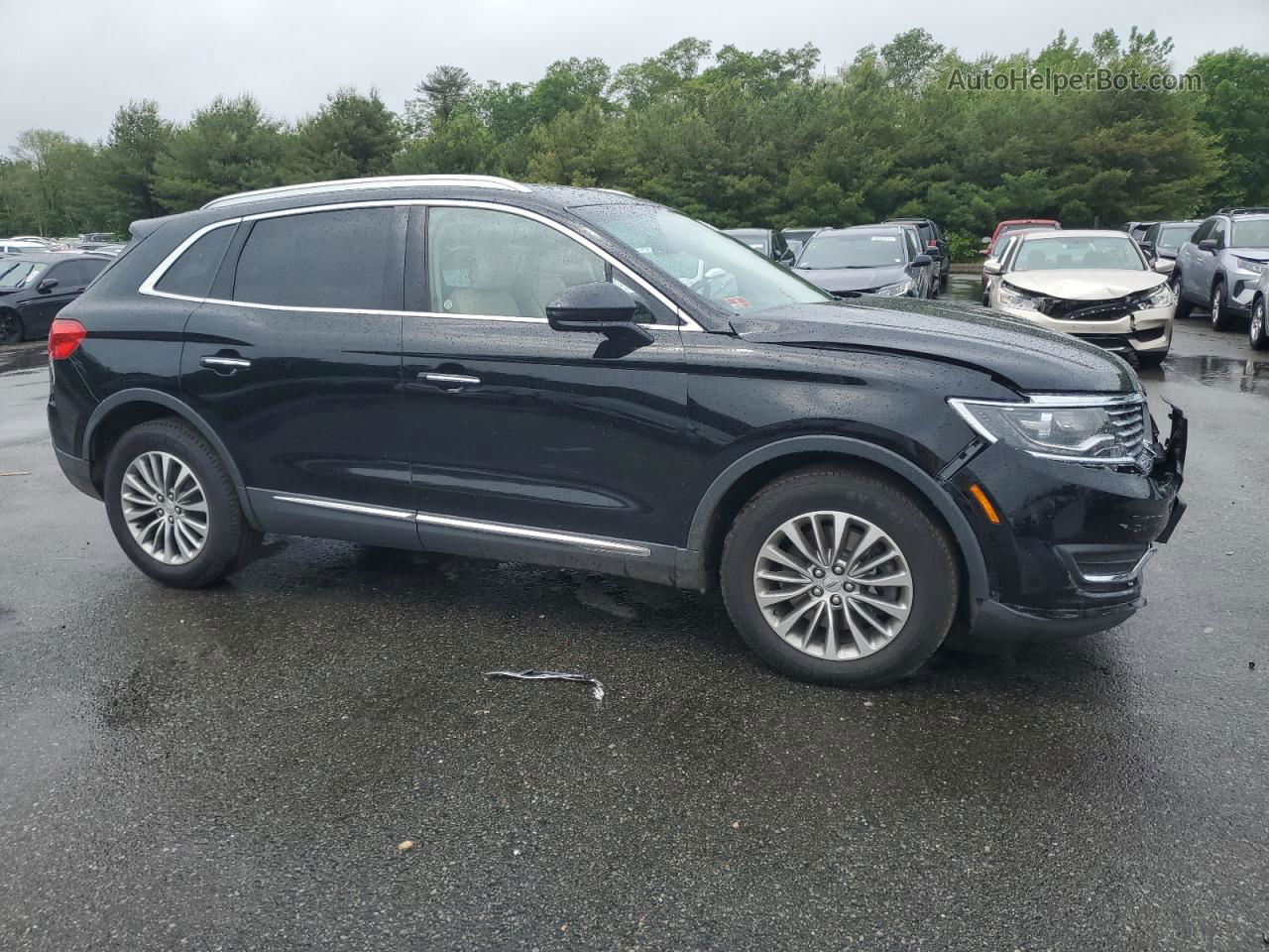 2016 Lincoln Mkx Select Black vin: 2LMTJ8KR0GBL78655