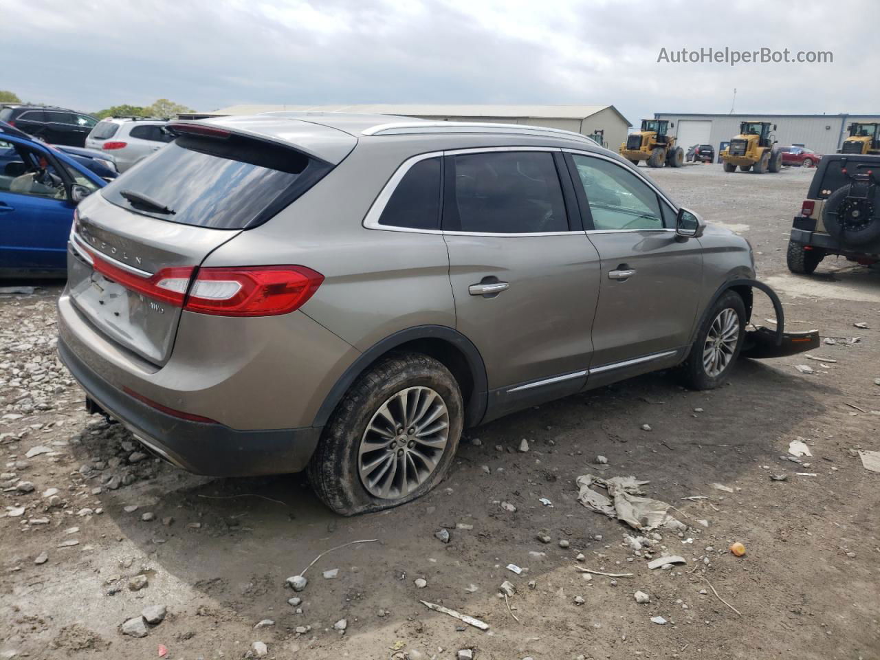 2016 Lincoln Mkx Select Brown vin: 2LMTJ8KR1GBL56969