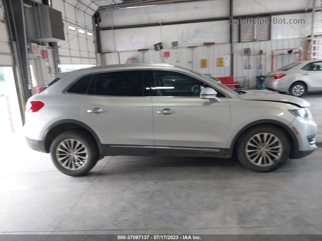 2016 Lincoln Mkx Select Silver vin: 2LMTJ8KR3GBL52518