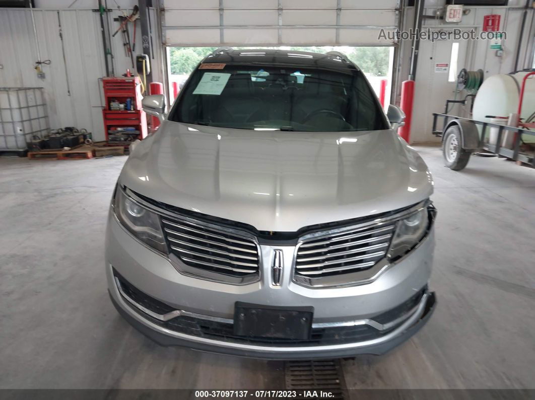 2016 Lincoln Mkx Select Silver vin: 2LMTJ8KR3GBL52518