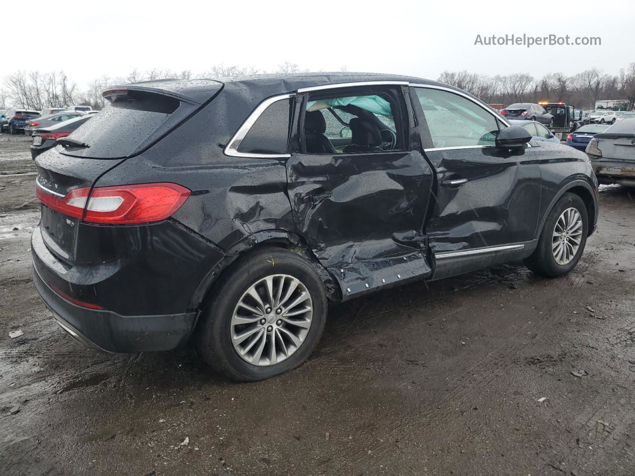 2016 Lincoln Mkx Select Black vin: 2LMTJ8KR3GBL83333