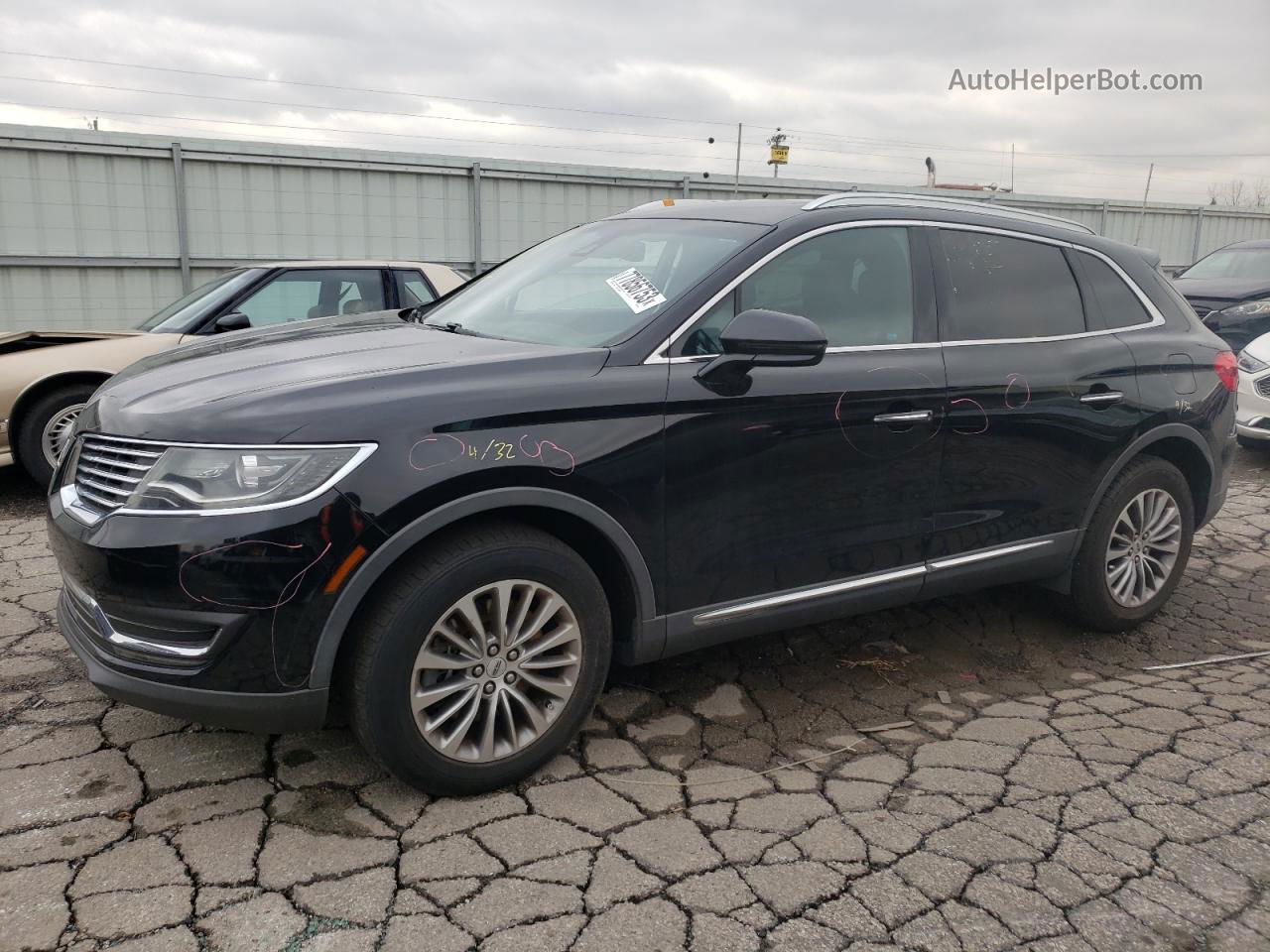 2016 Lincoln Mkx Select Black vin: 2LMTJ8KR4GBL29183