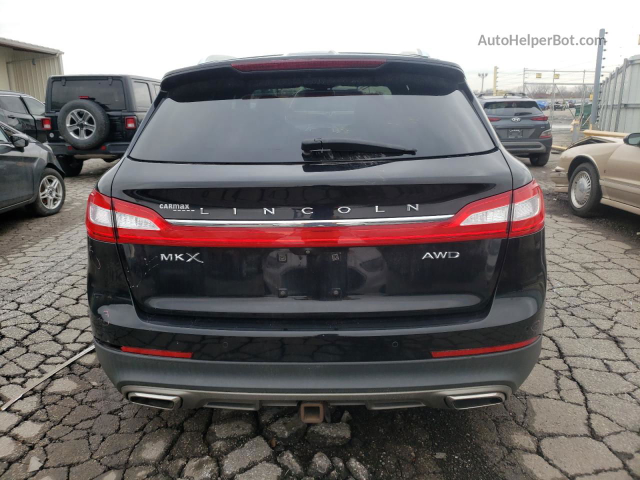 2016 Lincoln Mkx Select Black vin: 2LMTJ8KR4GBL29183