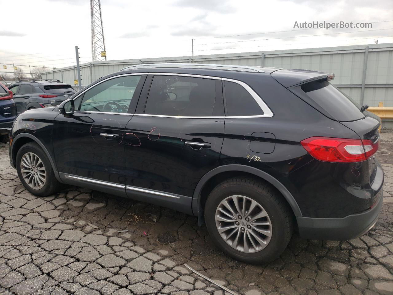 2016 Lincoln Mkx Select Black vin: 2LMTJ8KR4GBL29183