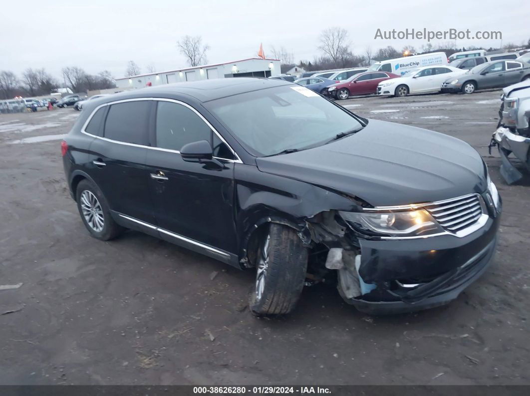 2016 Lincoln Mkx Select Black vin: 2LMTJ8KR4GBL71515