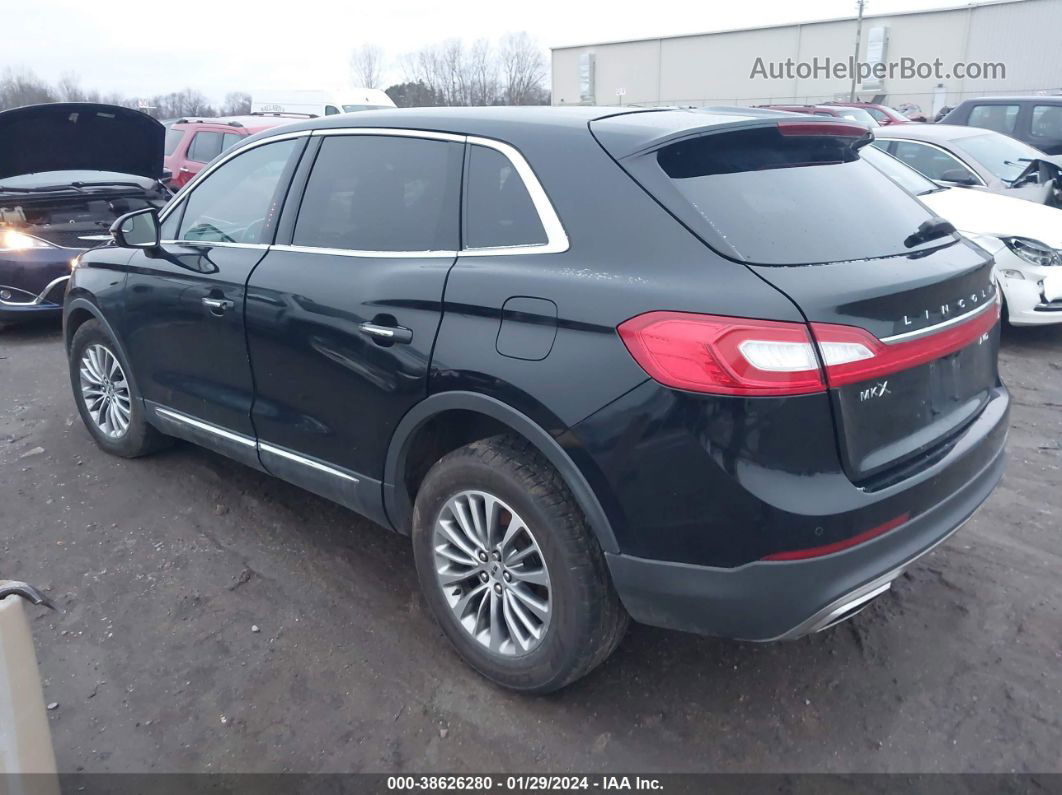 2016 Lincoln Mkx Select Black vin: 2LMTJ8KR4GBL71515