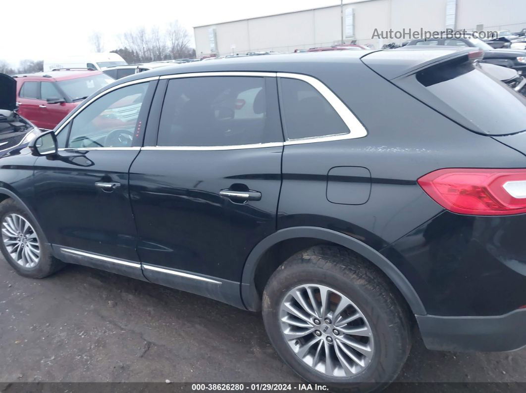 2016 Lincoln Mkx Select Black vin: 2LMTJ8KR4GBL71515