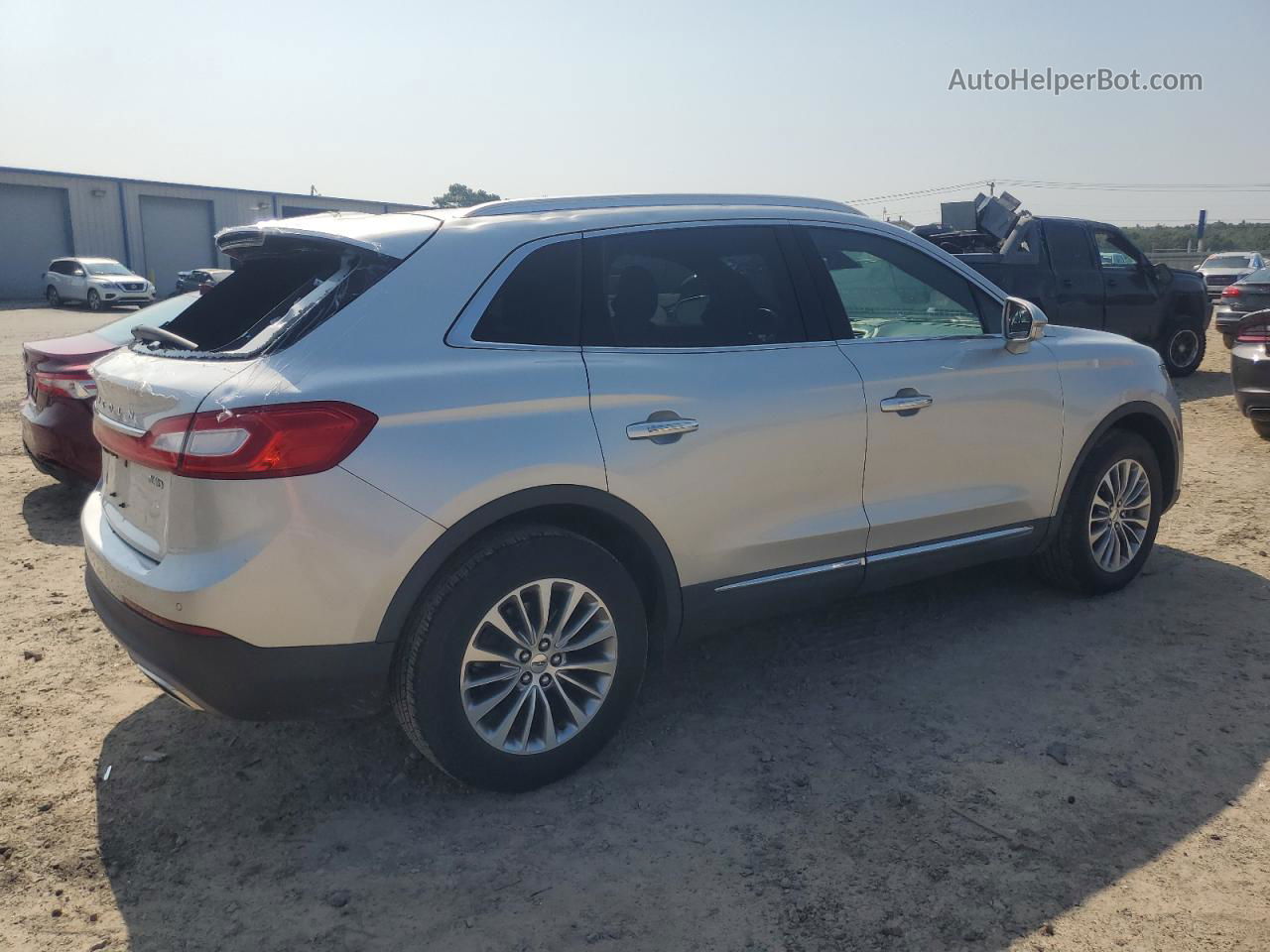 2016 Lincoln Mkx Select Silver vin: 2LMTJ8KR5GBL52570