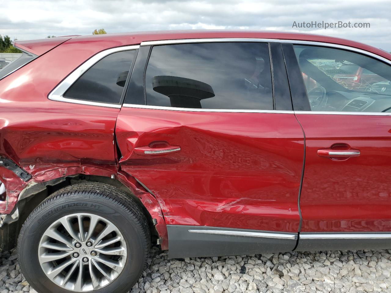 2016 Lincoln Mkx Select Red vin: 2LMTJ8KR5GBL58319