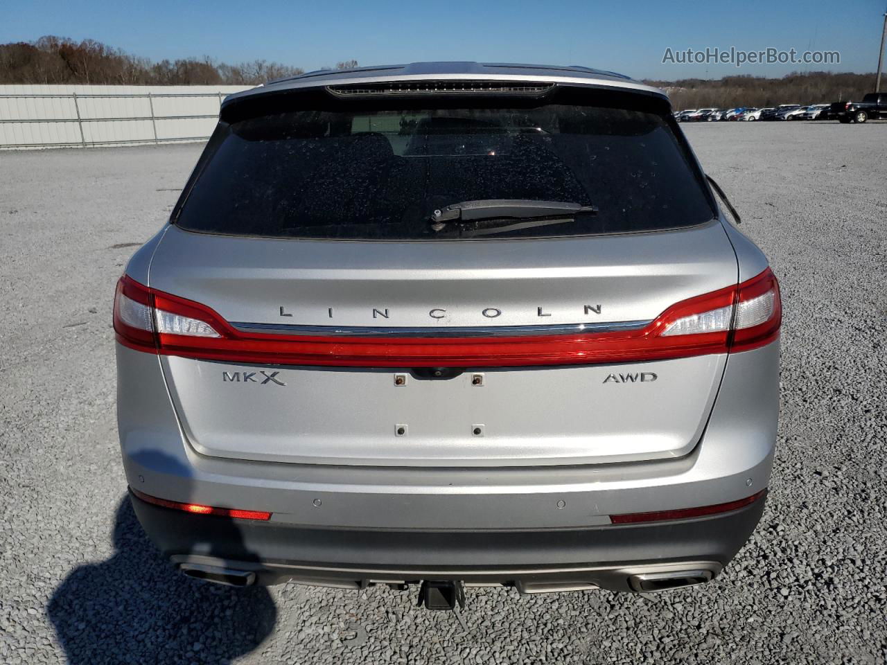 2016 Lincoln Mkx Select Silver vin: 2LMTJ8KR5GBL73452