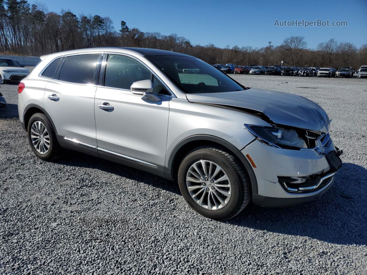 2016 Lincoln Mkx Select Silver vin: 2LMTJ8KR5GBL73452