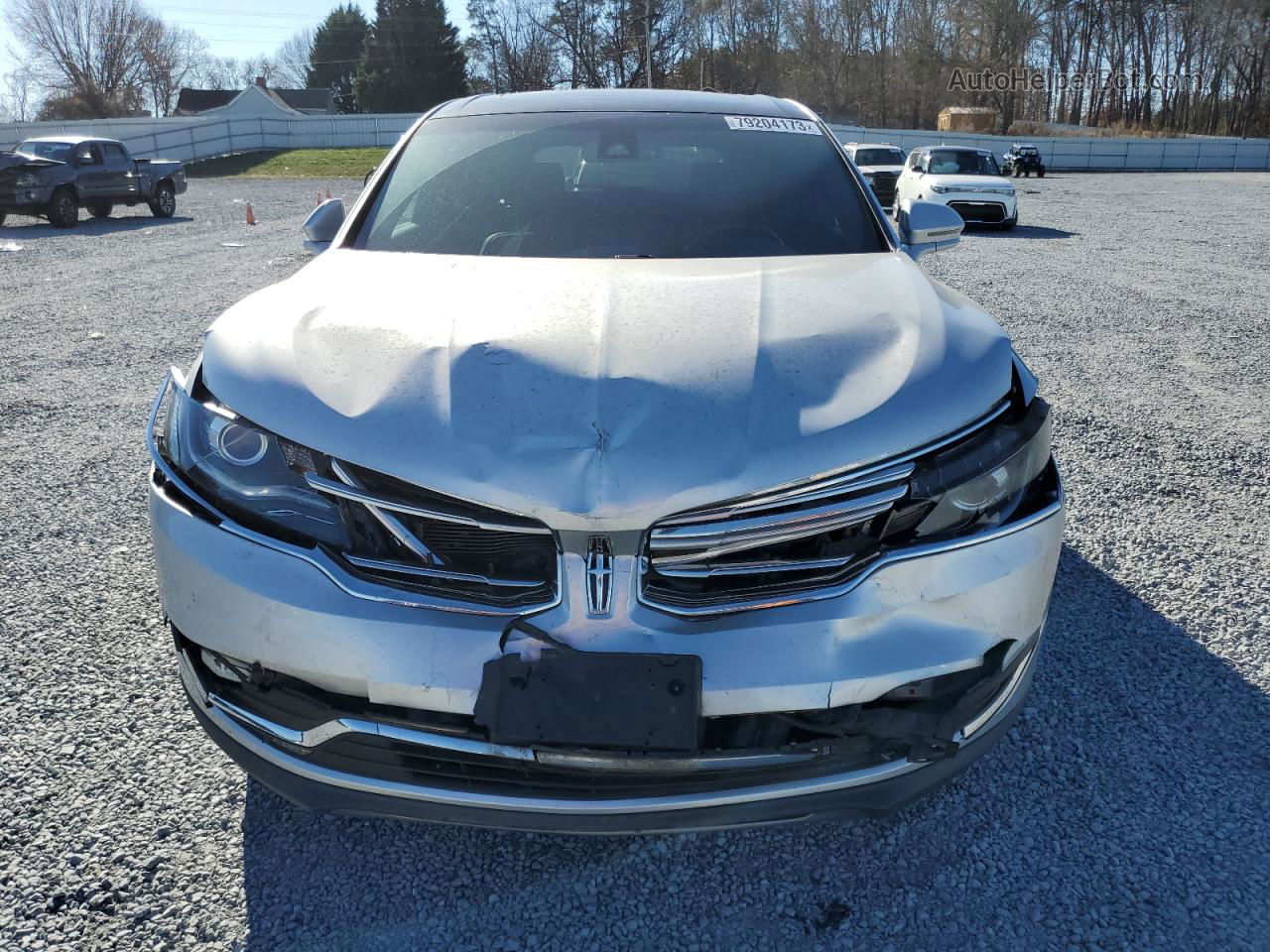 2016 Lincoln Mkx Select Silver vin: 2LMTJ8KR5GBL73452