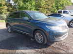 2016 Lincoln Mkx Select Blue vin: 2LMTJ8KR6GBL24339