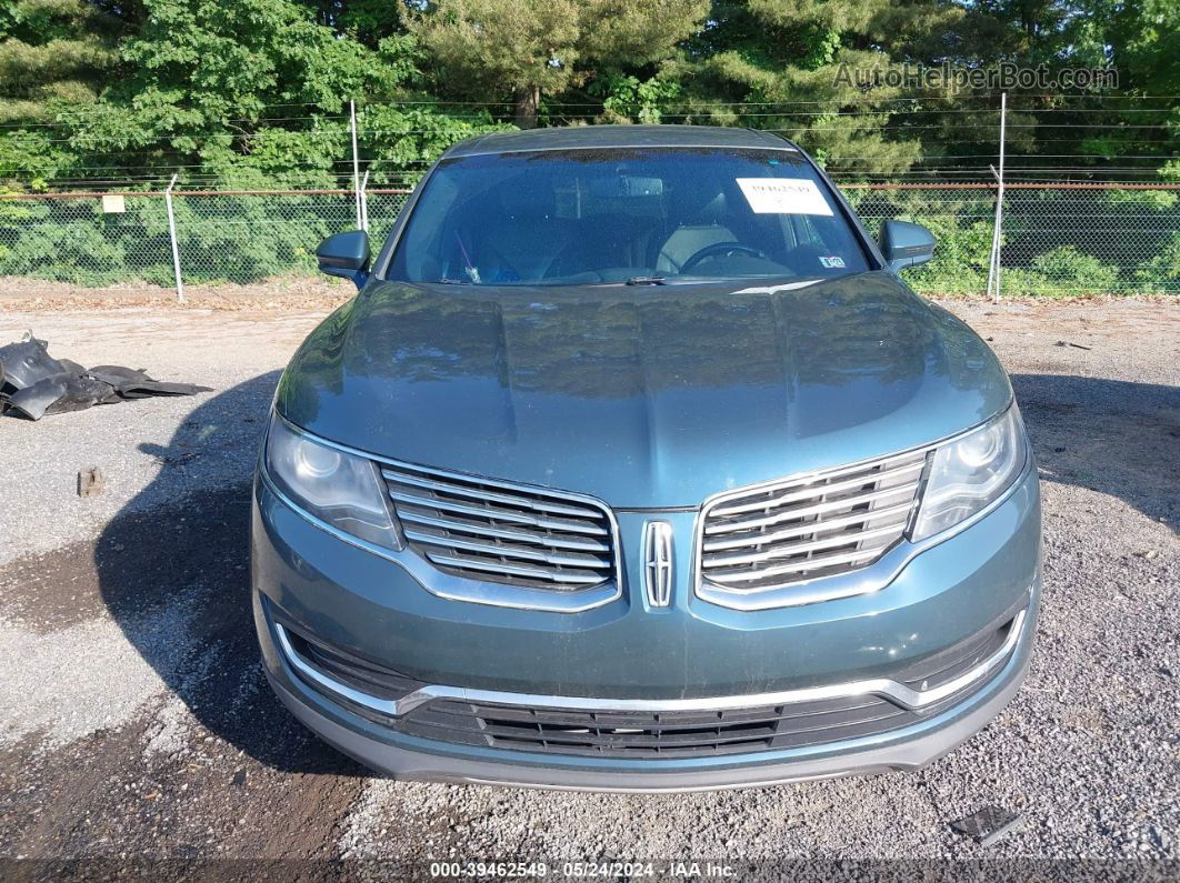 2016 Lincoln Mkx Select Blue vin: 2LMTJ8KR6GBL24339