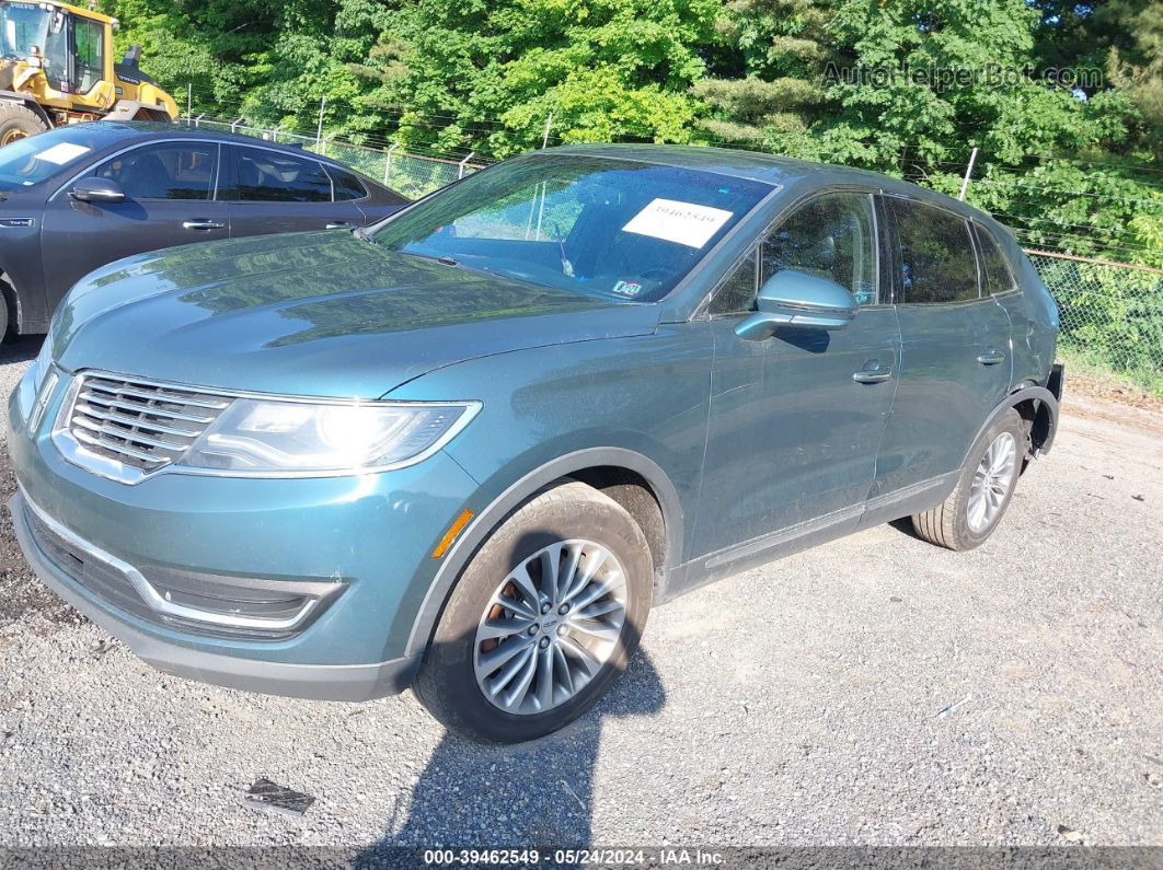 2016 Lincoln Mkx Select Blue vin: 2LMTJ8KR6GBL24339