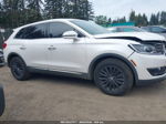 2016 Lincoln Mkx Select White vin: 2LMTJ8KR6GBL88557