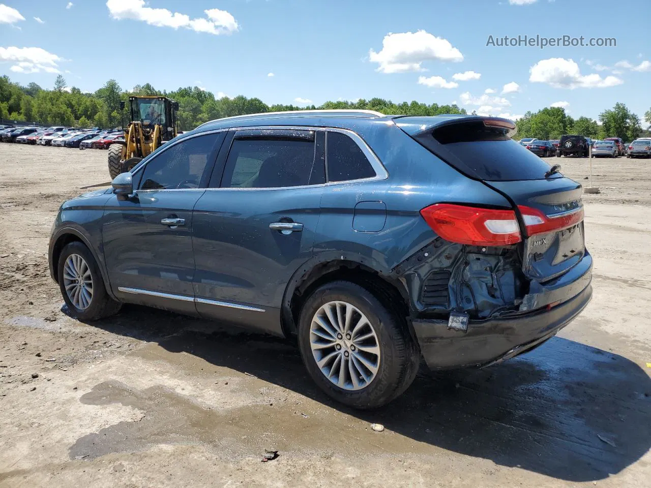 2016 Lincoln Mkx Select Blue vin: 2LMTJ8KR7GBL71248