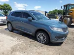 2016 Lincoln Mkx Select Blue vin: 2LMTJ8KR7GBL71248