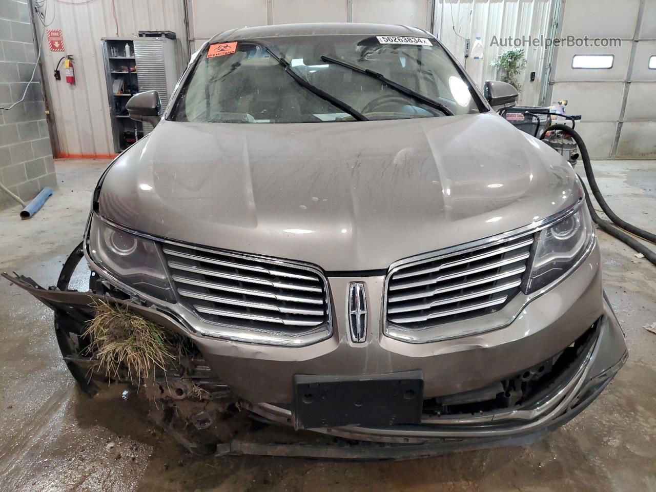 2016 Lincoln Mkx Select Gray vin: 2LMTJ8KR8GBL87068