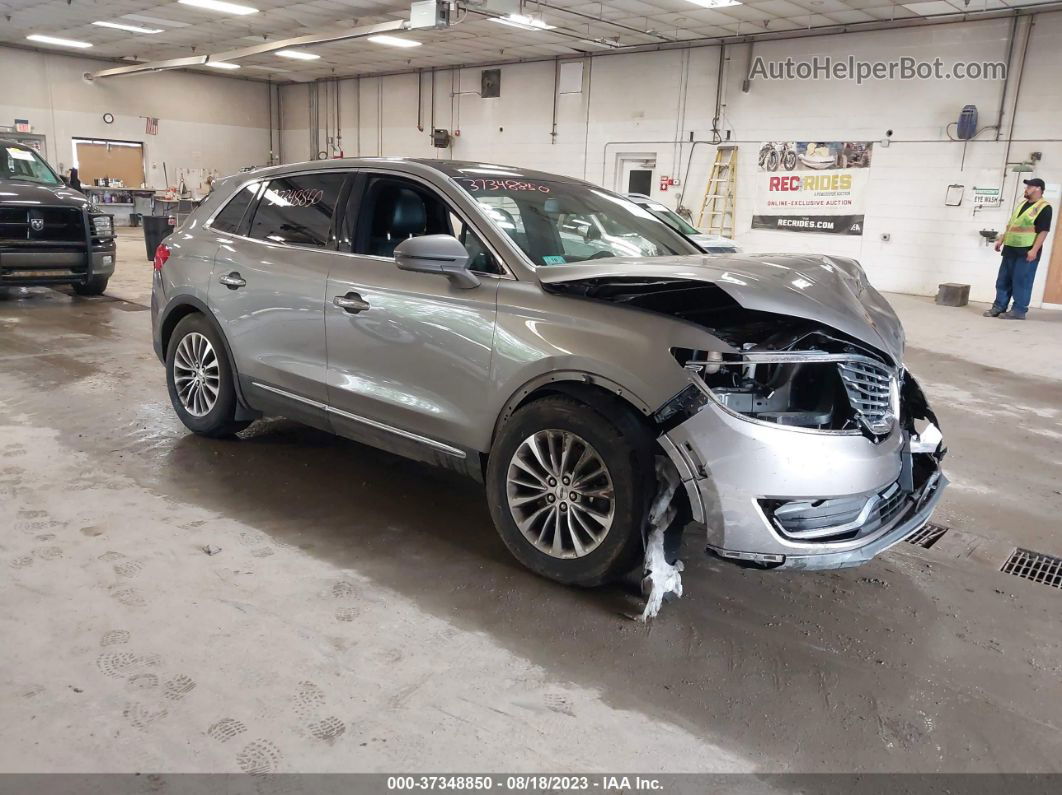 2016 Lincoln Mkx Select Gray vin: 2LMTJ8KRXGBL39300