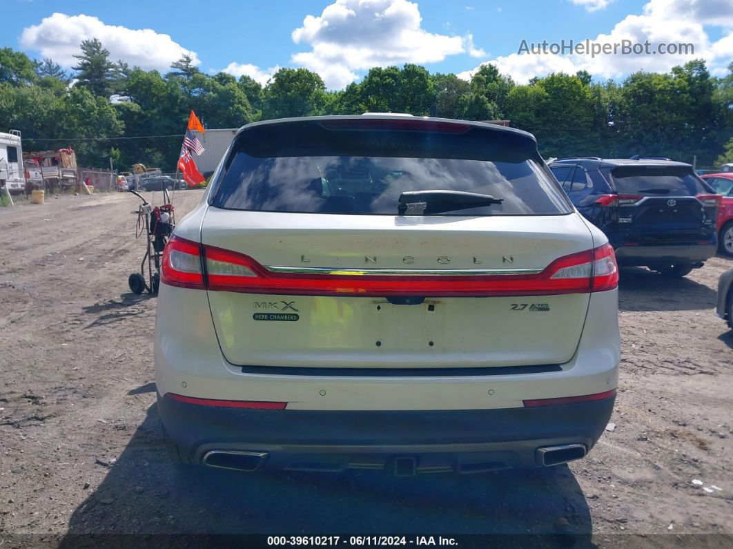 2016 Lincoln Mkx Reserve White vin: 2LMTJ8LP0GBL21000